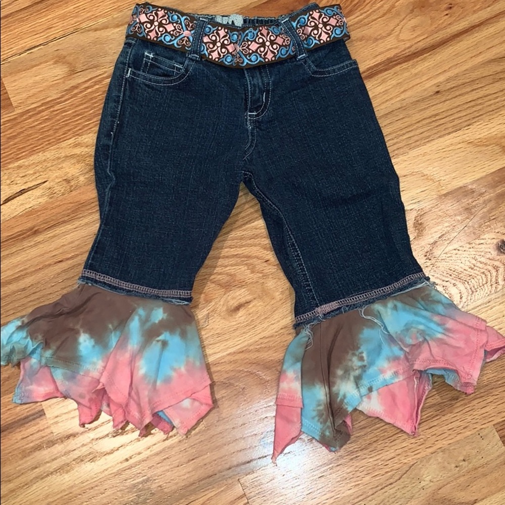 JM originals jeans with tie dye rumba size 2T
